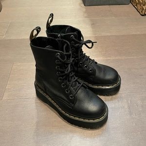 Dr. Martens Jadon Pisa Platform Boot (Women), Black, Size US 5